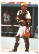 1987 Red Foley Stickers #25 Tony Pena Front