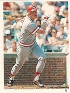 1988 Red Foley Stickers #5 Buddy Bell Front