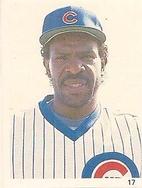 1988 Red Foley Stickers #17 Andre Dawson Front