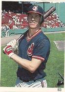 1988 Red Foley Stickers #83 Cory Snyder Front