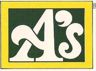 1988 Red Foley Stickers #120 Oakland A's Front