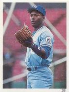 1988 Red Foley Stickers #38 Bo Jackson Front