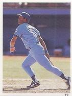 1989 Red Foley Stickers #12 George Brett Front