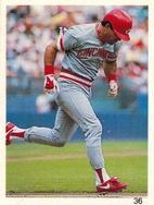 1989 Red Foley Stickers #36 Bo Diaz Front