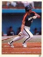 1989 Red Foley Stickers #37 Bill Doran Front