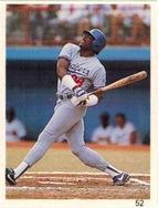 1989 Red Foley Stickers #52 Pedro Guerrero Front