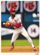 1989 Red Foley Stickers #110 Ozzie Smith Front