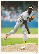 1989 Red Foley Stickers #112 Dave Stewart Front