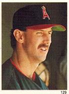 1989 Red Foley Stickers #129 Mike Witt Front
