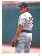 1990 Red Foley Stickers #8 Chris Bosio Front