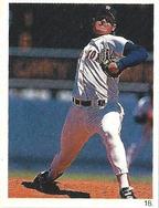 1990 Red Foley Stickers #18 Roger Clemens Front