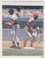 1990 Red Foley Stickers #19 Vince Coleman Front
