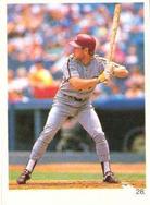 1990 Red Foley Stickers #28 Lenny Dykstra Front