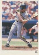 1990 Red Foley Stickers #98 Andy Van Slyke Front