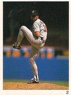 1991 Red Foley Stickers #2 Rick Aguilera Front