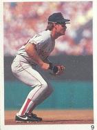 1991 Red Foley Stickers #9 Wade Boggs Front