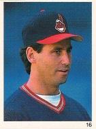 1991 Red Foley Stickers #16 Tom Candiotti Front