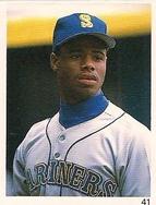 1991 Red Foley Stickers #41 Ken Griffey Jr. Front