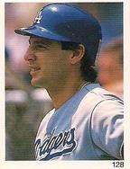 1991 Red Foley Stickers #128 Mike Scioscia Front