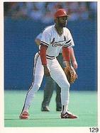 1991 Red Foley Stickers #129 Ozzie Smith Front