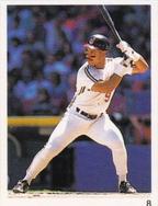 1992 Red Foley Stickers #8 Carlos Baerga Front
