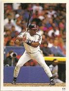 1992 Red Foley Stickers #11 Albert Belle Front