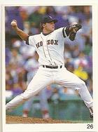 1992 Red Foley Stickers #26 Roger Clemens Front