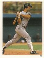 1992 Red Foley Stickers #61 Don Mattingly Front