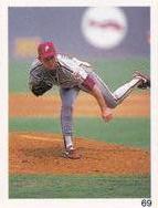 1992 Red Foley Stickers #69 Terry Mulholland Front