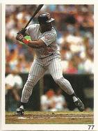 1992 Red Foley Stickers #77 Kirby Puckett Front