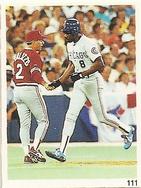 1992 Red Foley Stickers #111 Andre Dawson Front