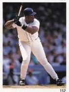 1992 Red Foley Stickers #112 Cecil Fielder Front