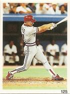 1992 Red Foley Stickers #125 Chris Sabo Front