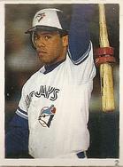 1993 Red Foley Stickers #2 Roberto Alomar Front