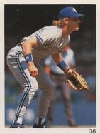 1993 Red Foley Stickers #36 Kelly Gruber Front