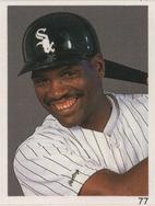 1993 Red Foley Stickers #77 Tim Raines Front