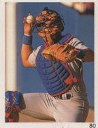 1993 Red Foley Stickers #80 Ivan Rodriguez Front
