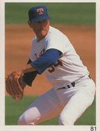 1993 Red Foley Stickers #81 Nolan Ryan Front