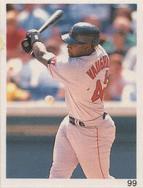 1993 Red Foley Stickers #99 Mo Vaughn Front