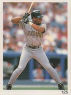 1993 Red Foley Stickers #125 Gary Sheffield Front