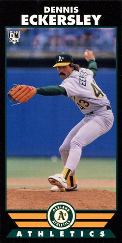 1993 Diamond Marks Bookmarkers #NNO Dennis Eckersley Front