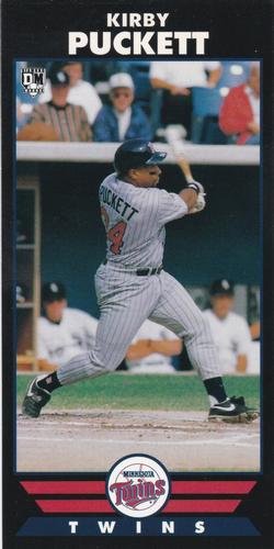 1993 Diamond Marks Bookmarkers #NNO Kirby Puckett Front