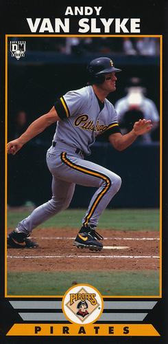 1993 Diamond Marks Bookmarkers #NNO Andy Van Slyke Front
