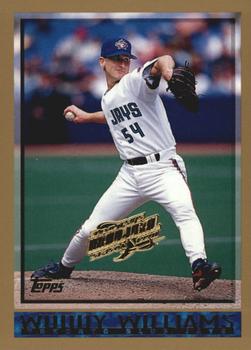 1998 Topps - Inaugural Devil Rays #224 Woody Williams Front