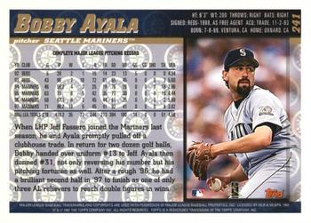 1998 Topps - Inaugural Devil Rays #241 Bobby Ayala Back