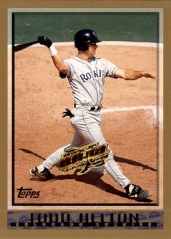 1998 Topps - Inaugural Devil Rays #323 Todd Helton Front