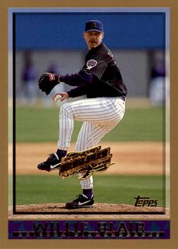1998 Topps - Inaugural Devil Rays #423 Willie Blair Front