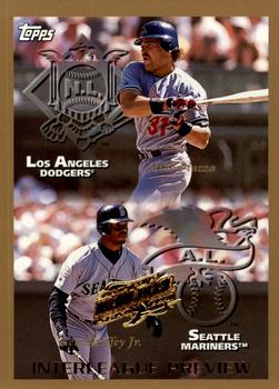 1998 Topps - Inaugural Devil Rays #479 Mike Piazza / Ken Griffey Jr. Front