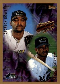 1998 Topps - Inaugural Devil Rays #501 Cedrick Bowers / Marcus McCain Front