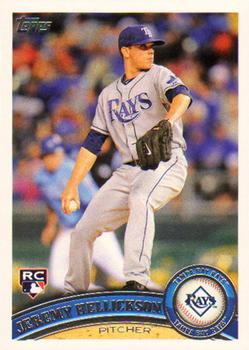 2011 Topps #165 Jeremy Hellickson Front